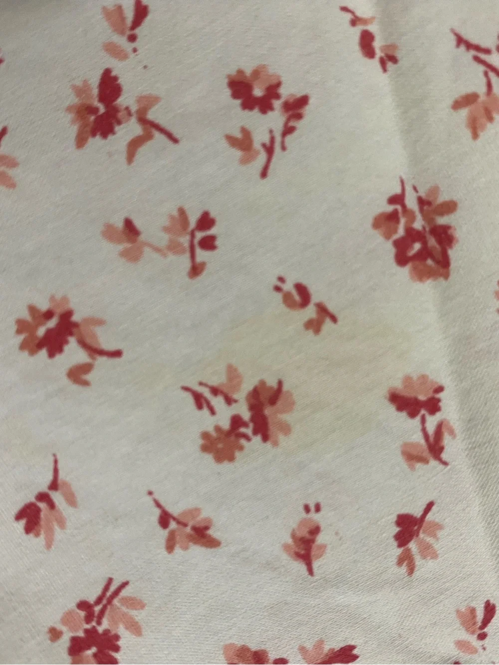 2 VTG Ralph Lauren Calico Red Floral Cotton USA Made Ruffle Trim Pillow Cases